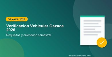 Verificacion vehicular Oaxaca 2026