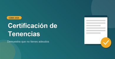 Como sacar en linea certificacion de tenencias CDMX 2026
