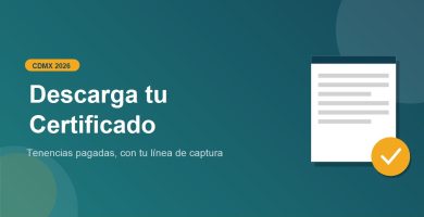 Como descargar certificado tenencias pagadas CDMX