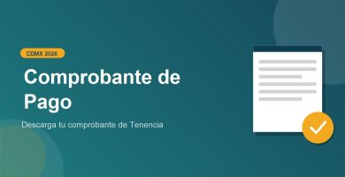 Como descargar comprobante pago de tenencia en CDMX