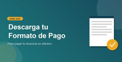 Como descargar formato pago tenencia CDMX 2026