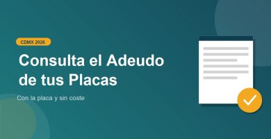 Como consultar adeudo de placas CDMX 2026