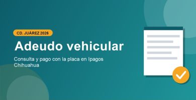 Consulta y pago adeudo vehicular Cd Juarez 2026