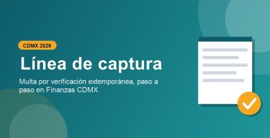 Como obtener linea captura verificacion extemporanea CDMX 2026