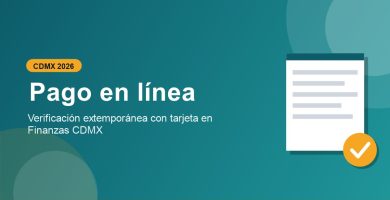 Como hacer pago en linea Verificación Extemporánea CDMX