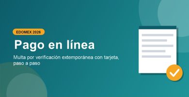 Como hacer pago en linea verificacion extemporanea Edomex